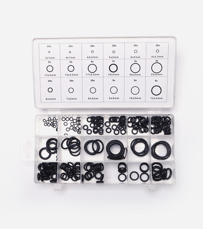 Metric Oring Kit 225 Black