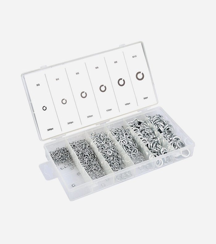 1200pc lock washer assortment