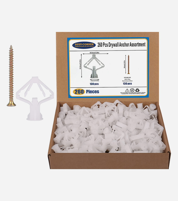 260PC Drywall Anchor New
