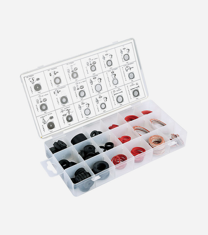 141pc rubber sealing washer assortment