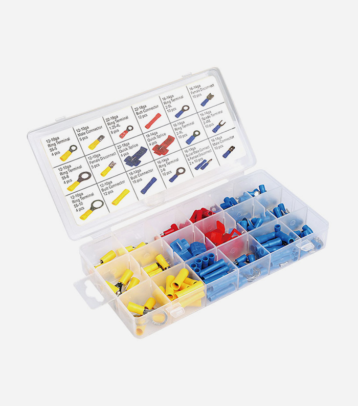 160pc electrical terminal assortment