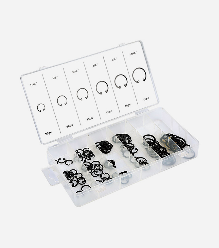 100pc retaining ring assortment