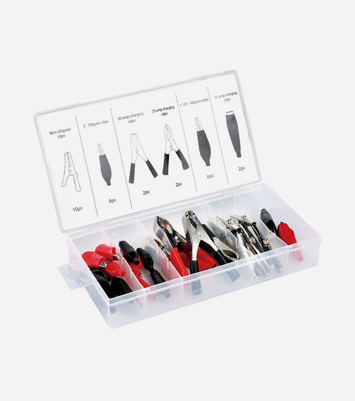 28pc electrical clip assortment