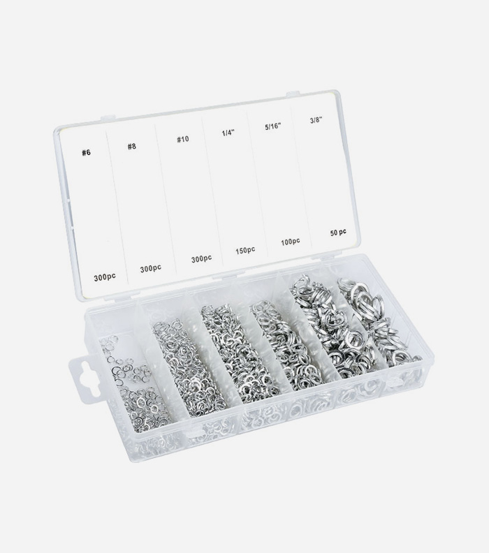 1200pc lock washer assortments