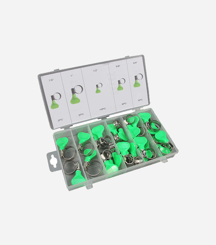 26pcs hose clamps set