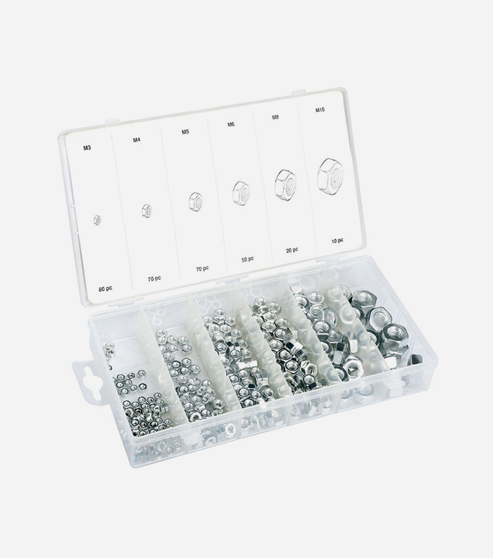 300pc metric nut assortment