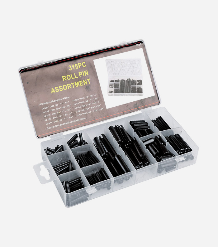 315pc roll pin assortment