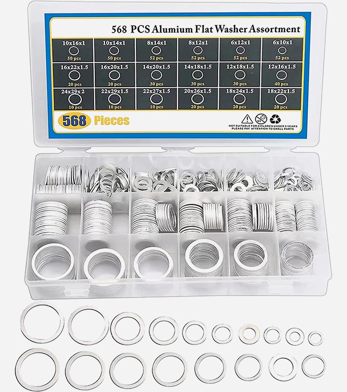  568PC Aluminum Flat Washer