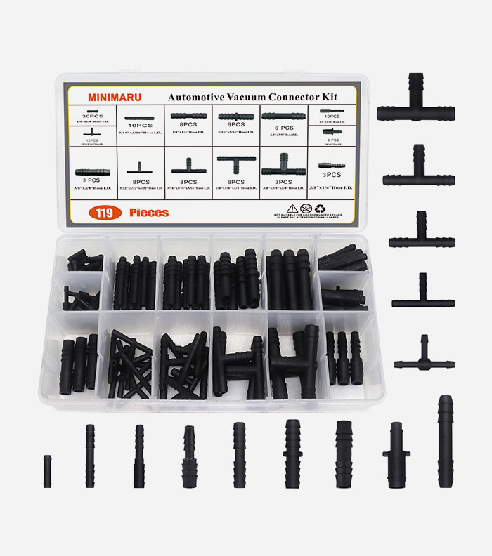 Automotive Vacuum Connector 119PCS