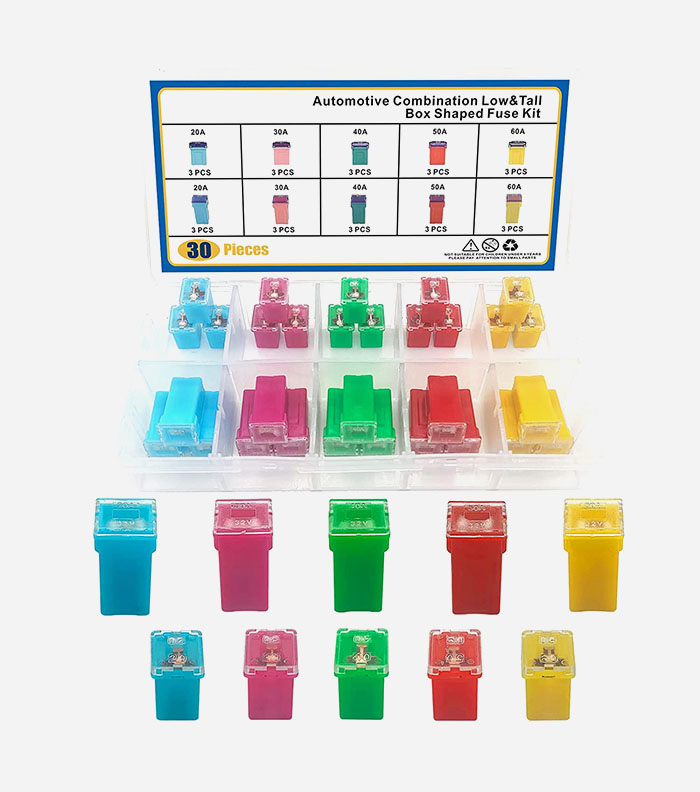 Automotive Combination Low&Tall Box Shaped Fuse