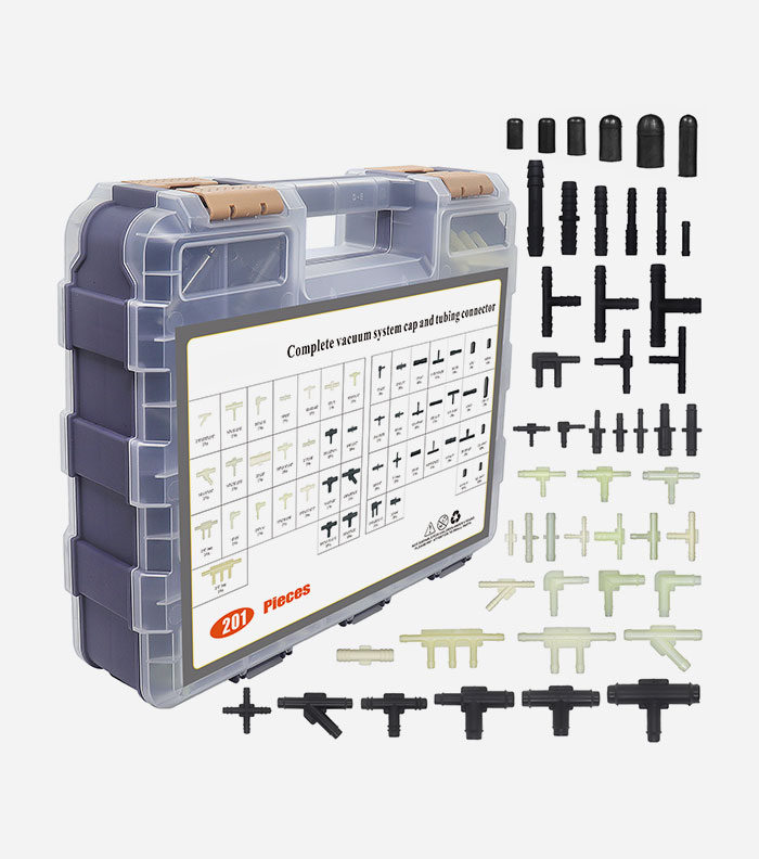 Complete Vcauum System Cap Tubing Connector 201PCS