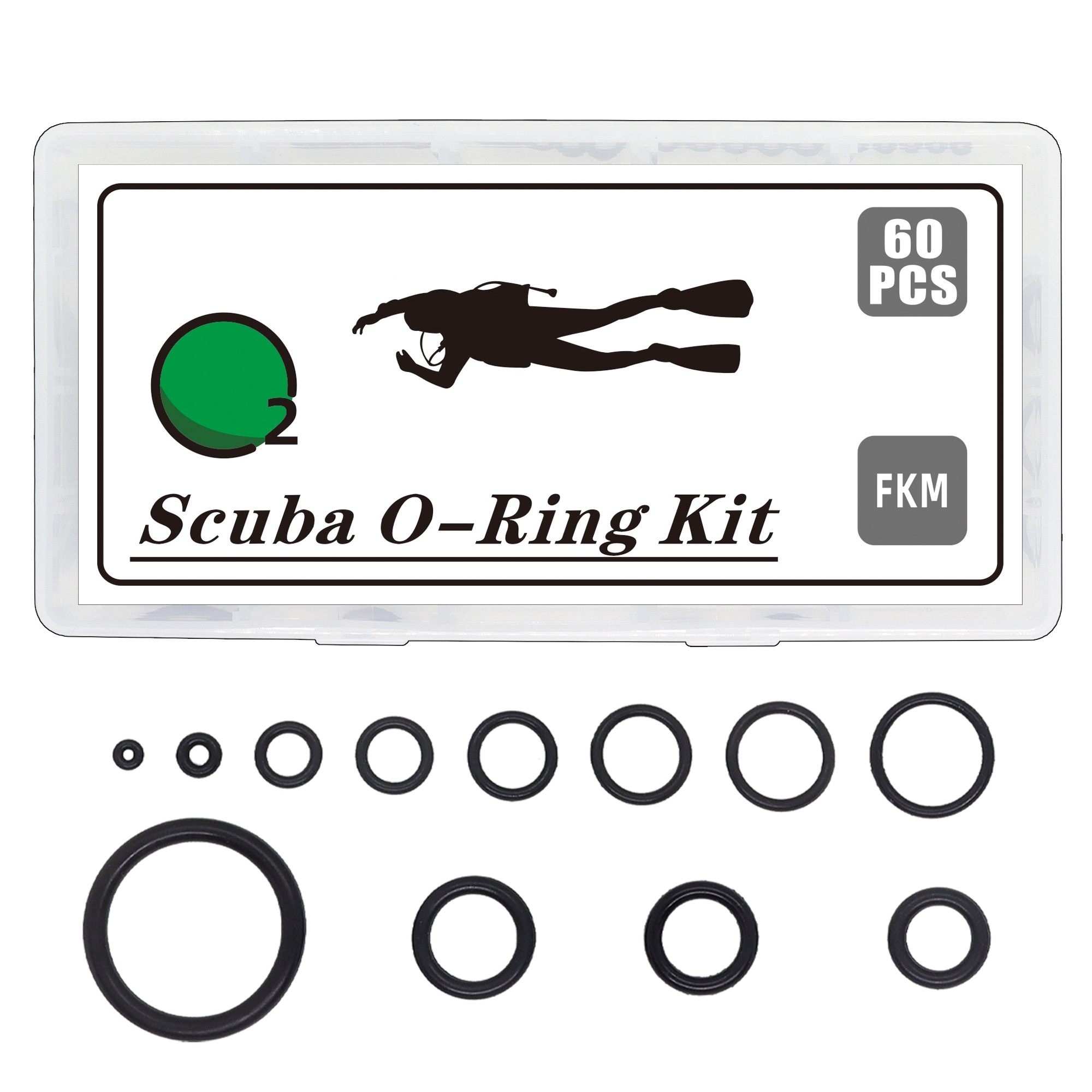 Oring Kit 60PCS